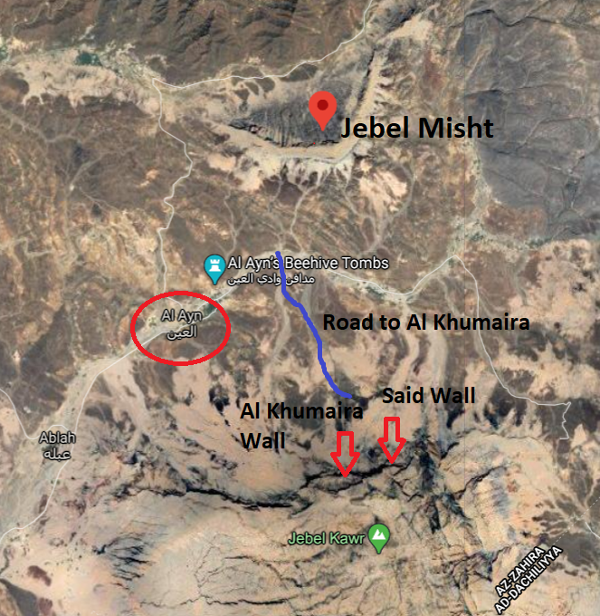 Climbing Routes on Jebel Kawr North (Oman) - an Overview - Simon Messner